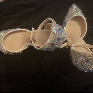 💎💎💎Crystal Beaded Heels Size 7 (US)